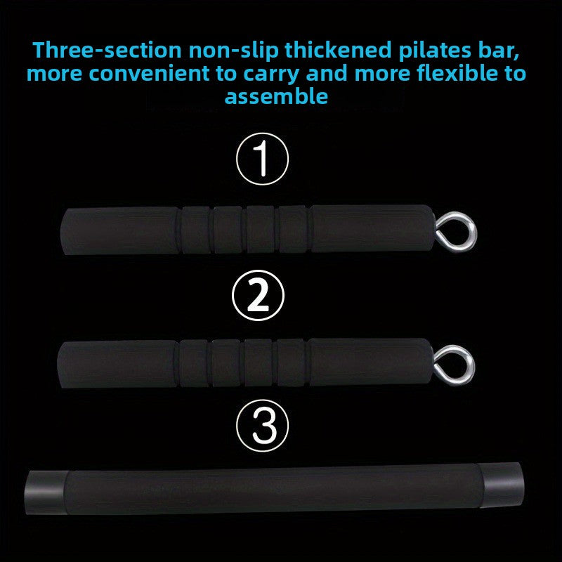 PILAXIO Pilates Resistance Bar (Fitness Stick) – Full-Body Mobility & Toning (40cm)